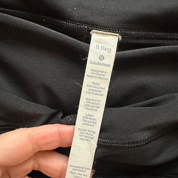 Lululemon Pace Rival Skirt Spring Bloom Multi Womens Size 8 Tennis Pickleball - Picture 9 of 12